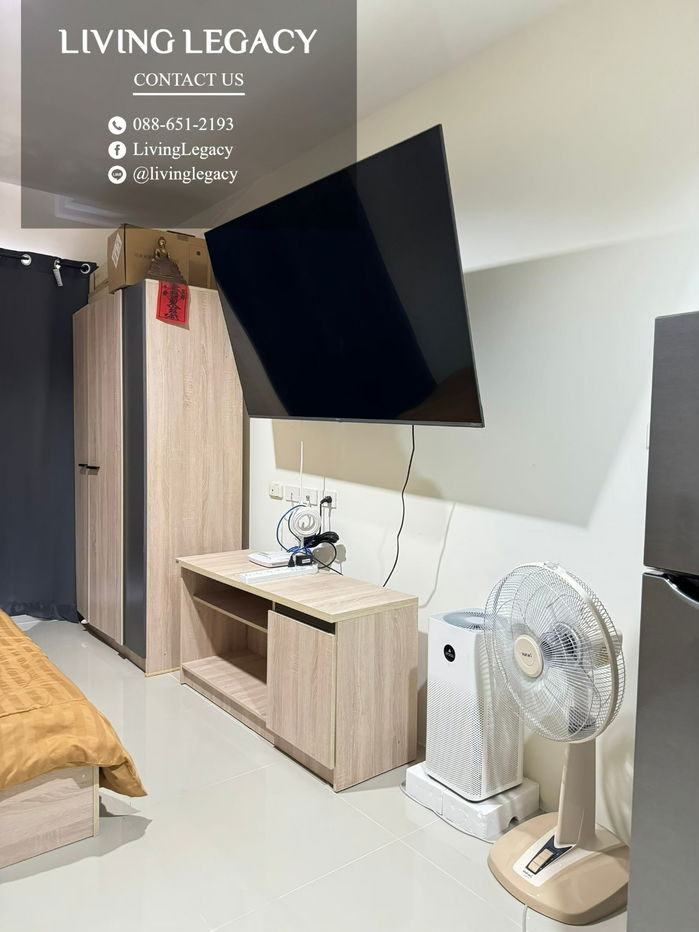 รูป LT2SVE76 ให้เช่าคอนโด Asakan Place Srinakarindra 29 ตร.ม. ชั้น 7 line id : @livinglegacy - รูปที่ 12/16