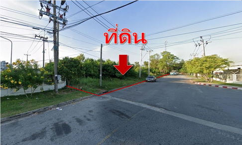 ให้ เช่า ที่ดินนิคมลาดกระบัง ทำเลดี แปลงมุมสวย เหมาะสร้างโกดังเก็บของ  5-3-66 ไร่
