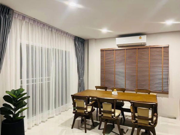 รูป ให้เช่า 𝐂𝐞𝐧𝐭𝐫𝐨 พระราม 𝟗 - กรุงเทพกรีฑา  บ้านเดี่ยว 2 ชั้น 60.4 ตรว. 210 ตรม  4 ห้องนอน 3 ห้องน้ำ ต่อเติม บิ้วท์อิน เฟอร์นิเจอร์ พร้อมอยู่ - รูปที่ 10/18