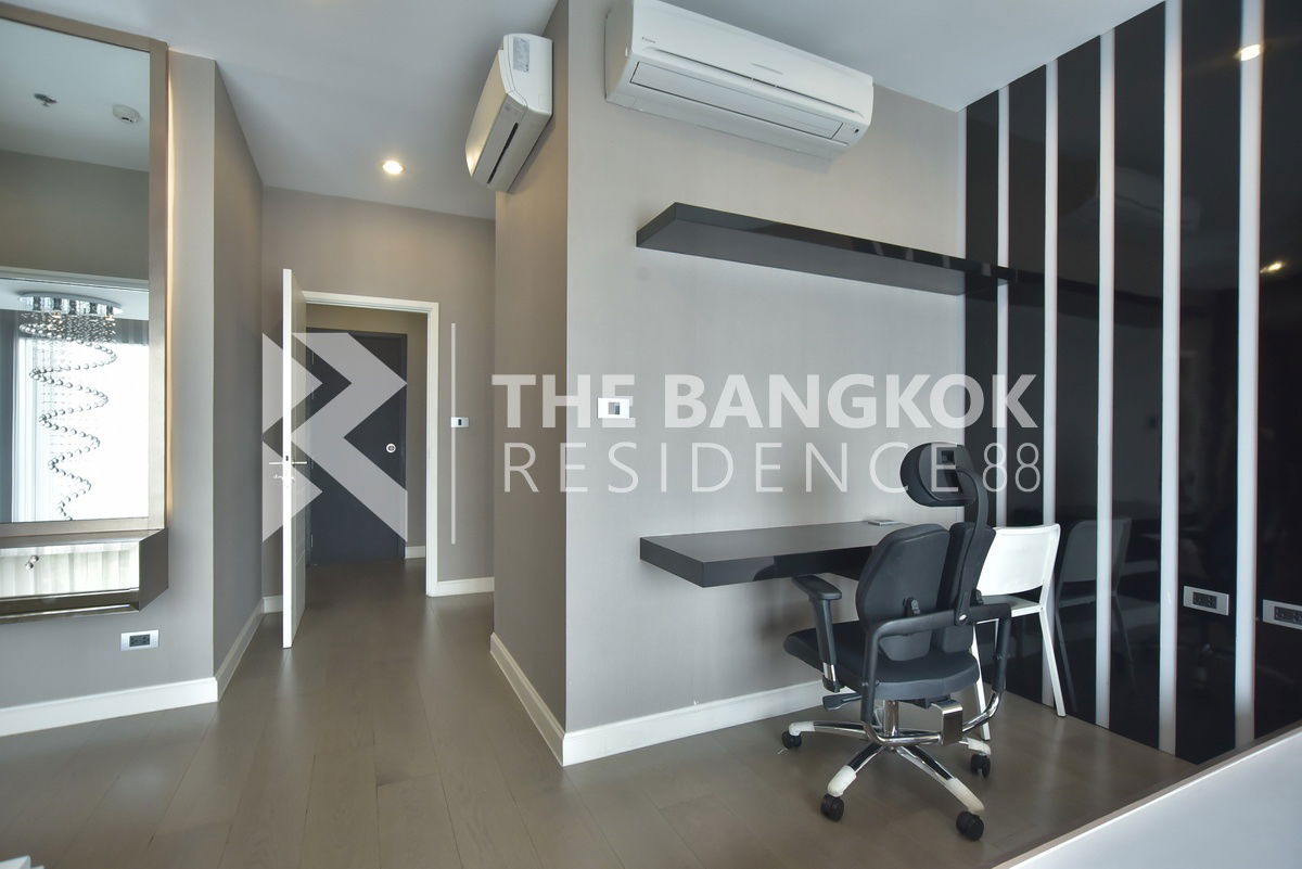 รูป  The Crest Sukhumvit 34  💫 ห้อง duplex , 2 ห้องนอน  ราคาถูกกว่าในตลาด 🔥 ใกล้ BTS ทองหล่อ  - รูปที่ 12/13