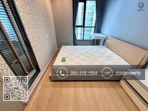 BESTDEAL FOR RENT  1 Bedroom  31 sqm. Special Price 16k/Month “IDEO MOBI RAMA 9” Near Phraram Kao 9 MRT Station 80 meters.