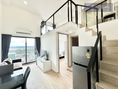 🏙[Duplex 2 BR]🚩 ให้เช่า The Rich พระราม9 - ศรีนครินทร์ 📲ติดต่อโทร/ไลน์ 099-289-1569