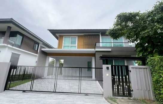 รูป ให้ เช่า บ้านเดี่ยว M1338 Manthana Onnut-Wongwan 3 220 ตรม 56 ตรว - รูปที่ 1/12