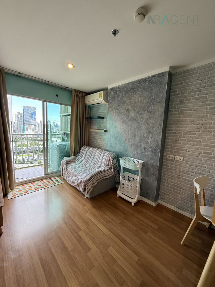 picture For Rent Condo LUMPINI PARK RAMA 9 - RATCHADA Building A, Floor 21,1 bed room, Room size 30 sqm - 1/8