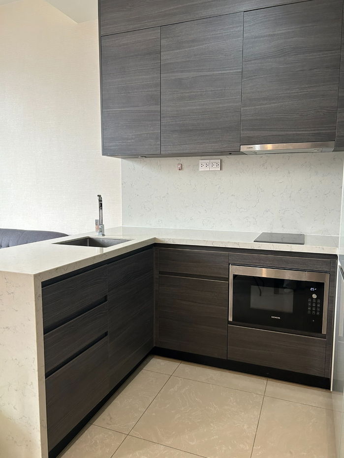 picture Luxury condo for rent The Esse Asoke, high floor. fully furnished, unblock view, convenient to travel nearby BTS/MRT/ARL, ready to move in. - 16/18