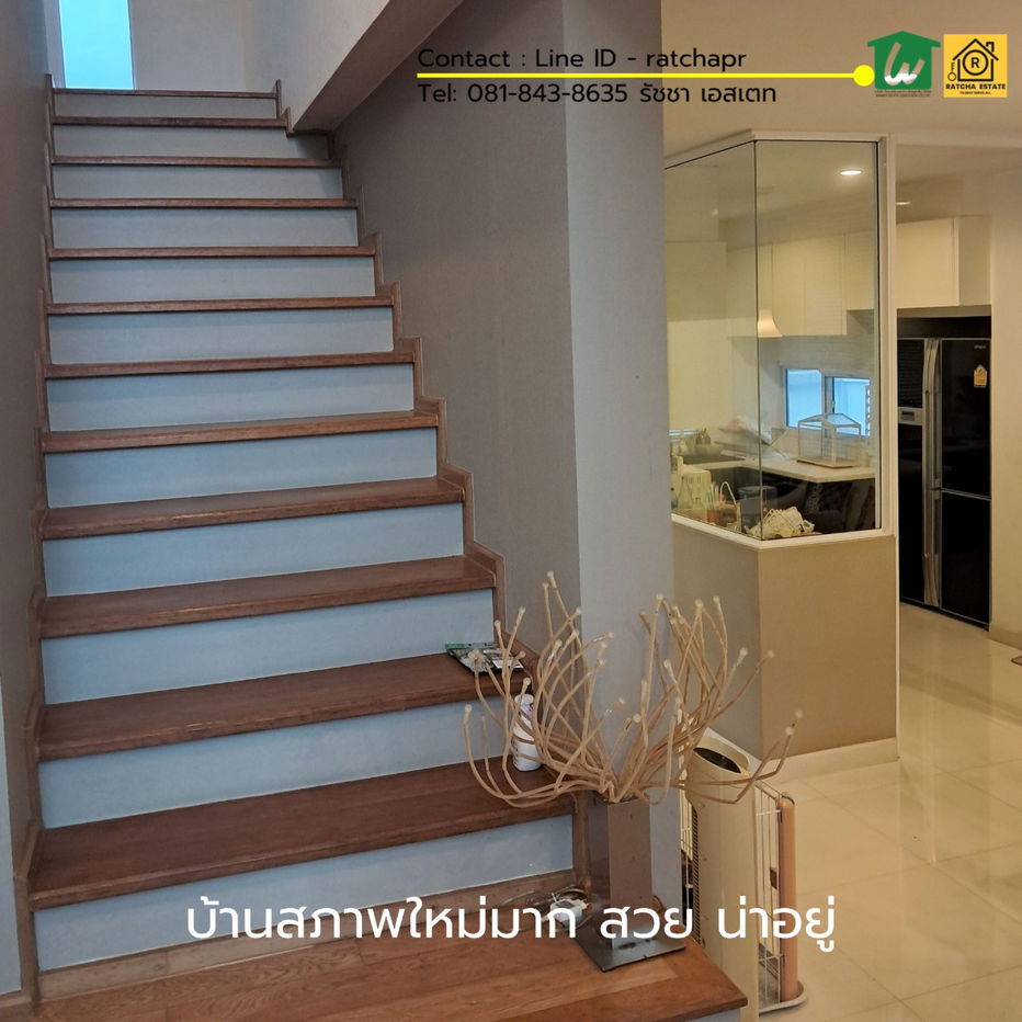 รูป  ขายบ้านเดี่ยวหรู 3 ชั้น หลังริม โครงการ Nirvana Beyond พระราม 9 – รามคำแหง บ้านสวย ตกแต่งภายในสวย พร้อมอยู่ สภาพดี หลังใหญ่ หลังริม ทำเลดี คุ้มค่า - รูปที่ 8/23