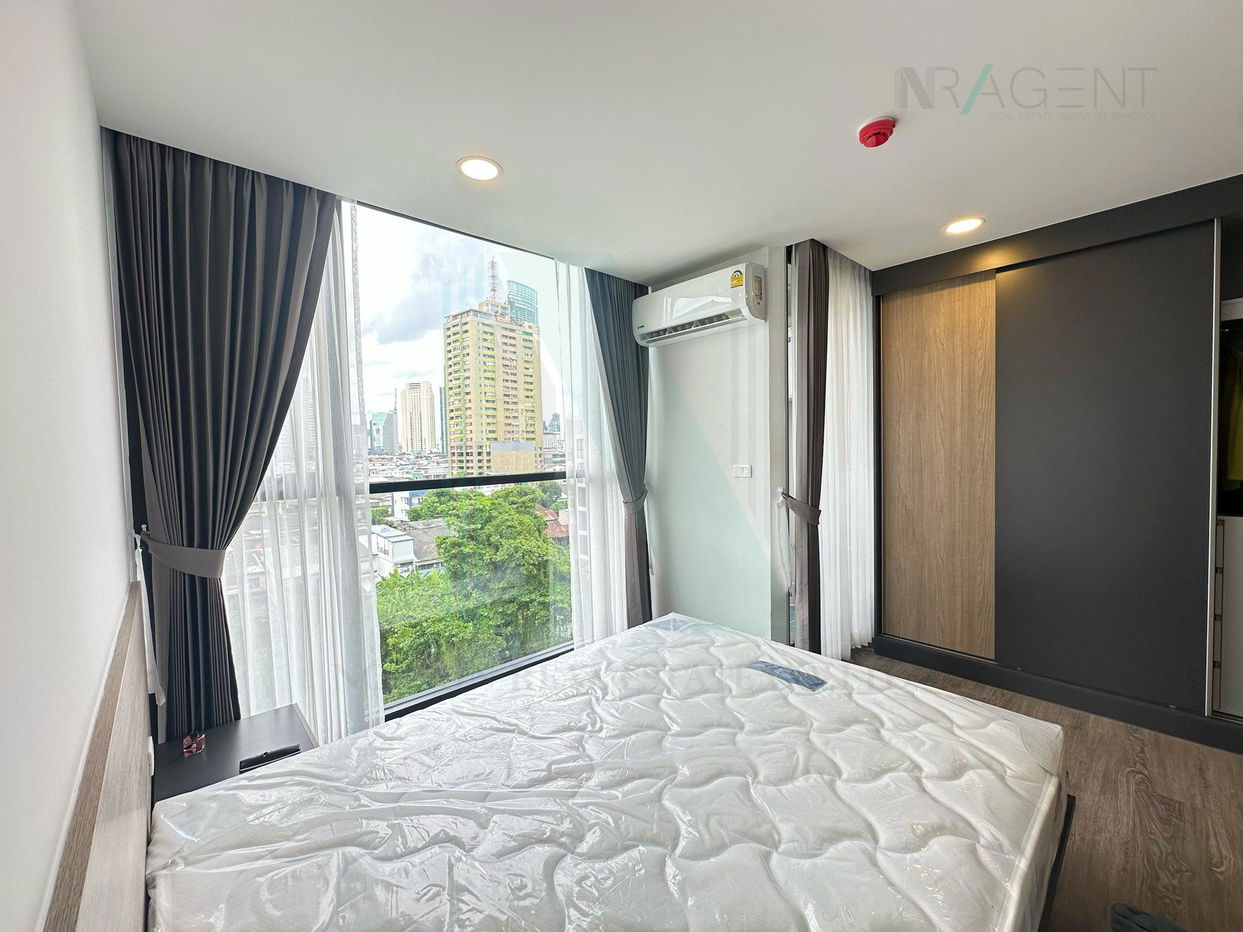 picture 🎉 For Rent Condo FLEXI SATHON-CHAROEN NAKHON Building C, Floor 8,1 bed room, Room size 25 sqm - 1/8