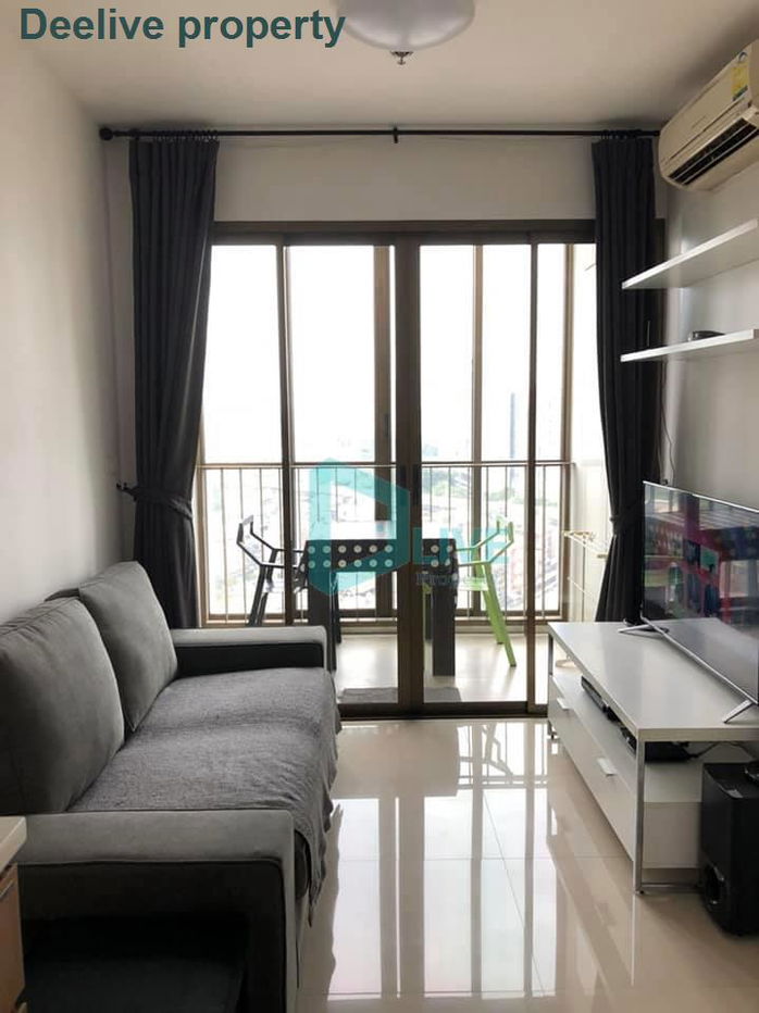 รูป DL009132 ให้เช่าคอนโด ไอดีโอ มิกซ์ สุขุมวิท 103 (IDEO Mix Sukhumvit 103) ใกล้ BTS อุดมสุข พร้อมเข้าอยู่ โทรด่วน 0638692663 LineID @162cjixi - รูปที่ 1/8