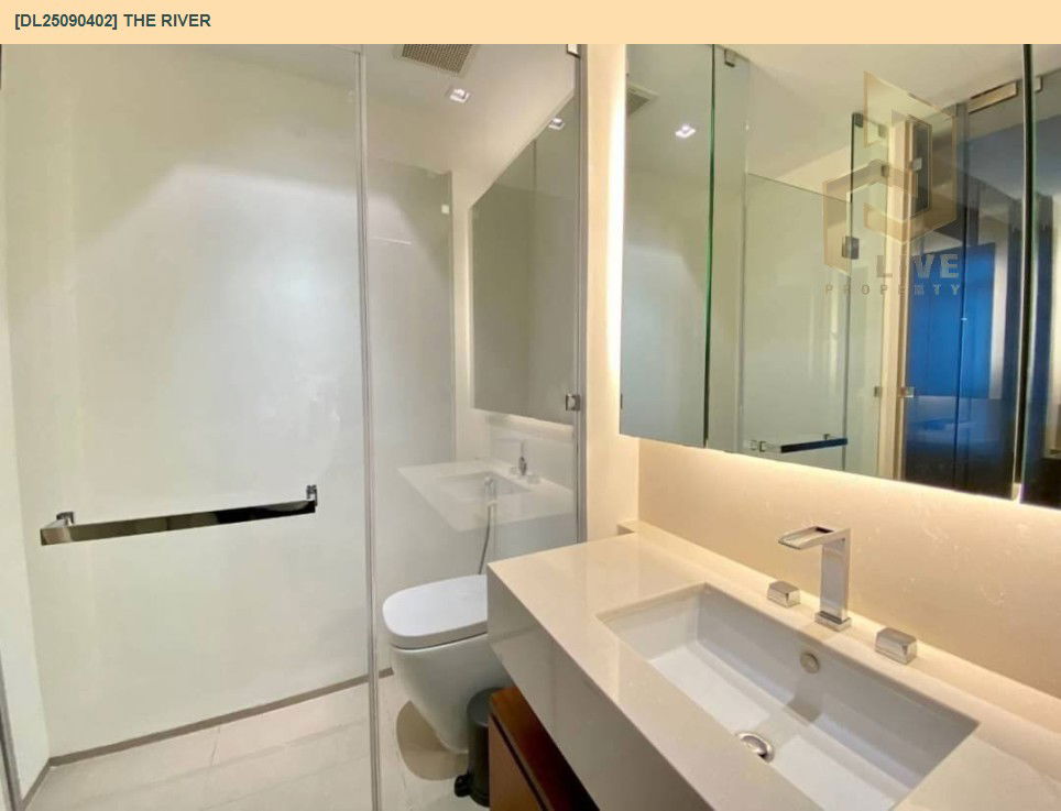 picture DL25090402 Condo for rent, The River near BTS Krung Thon Buri, ready to move in, call urgently 0614453194 LineID @162cjixi - 7/12