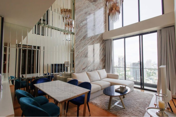 รูป 🏙️ ให้เช่า คอนโด Beatniq Sukhumvit 32 Luxury Duplex 2ห้องนอน  - รูปที่ 1/13