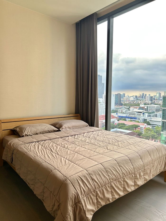 picture Luxury condo for rent The Esse Asoke, high floor. fully furnished, unblock view, convenient to travel nearby BTS/MRT/ARL, ready to move in. - 5/18