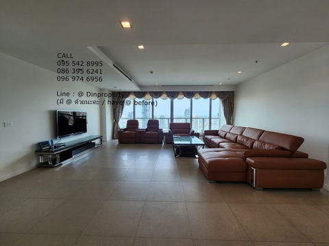 For Rent The River 3 Bedrooms, River View Near ICONSIAM, BTS SaphanTaksin