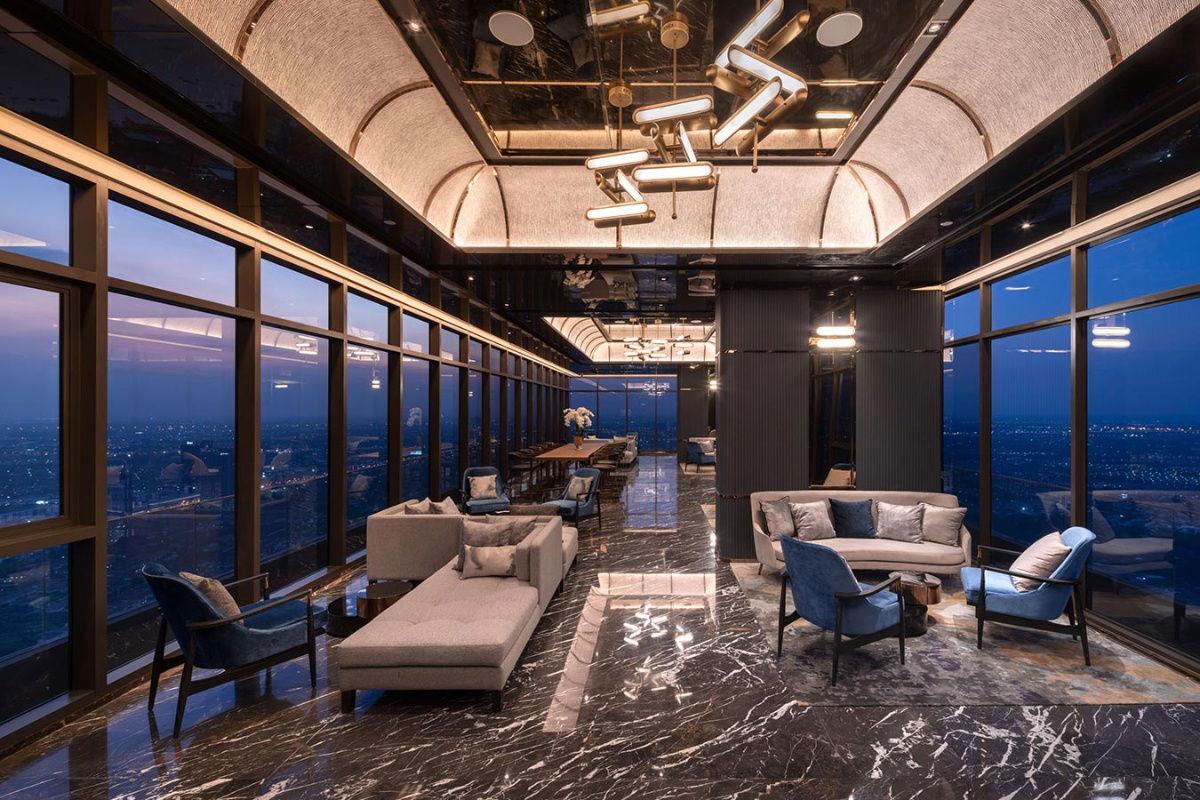 picture Beautiful room, brand new, Polytan Aqua, MRT Saphan Phra Nang Klao, 30 sq m., 52nd floor - 13/19