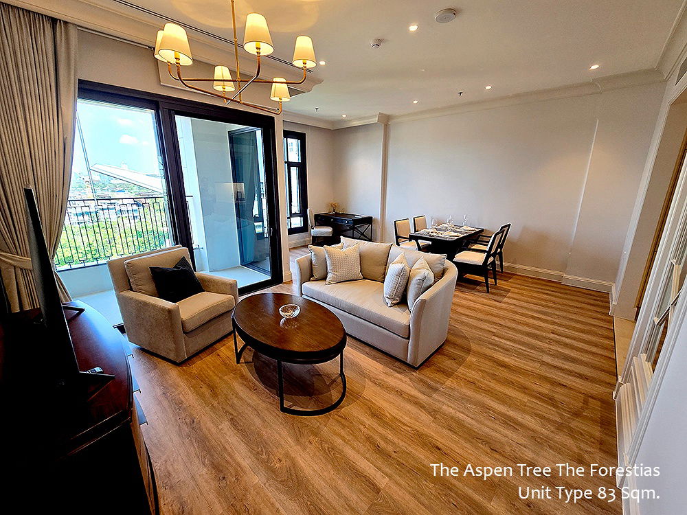 รูป THE ASPEN TREE THE FORESTIAS Bangna ที่พักระดับ Luxury Premium สำหรับสังคมวัยอิสระ 50 ปีขึ้นไป (Retirement Community) แห่งเดียวในประเทศไทย - รูปที่ 2/23