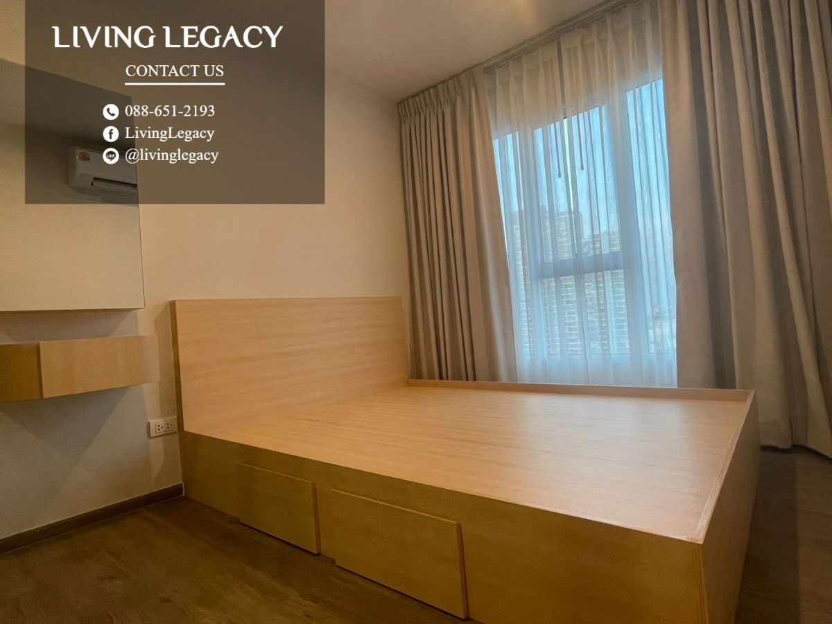 รูป ST68L3 ให้เช่าคอนโด Regent Home Bangna 28 ตร.ม. ชั้น 22 ตึก D line id : @livinglegacy - รูปที่ 2/13