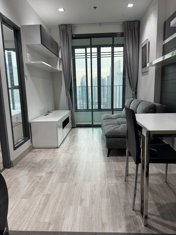 picture 🚩 For Rent Condo IDEO MOBI RAMA 9 Building 1, Floor 23,1 bed room, Room size 31 sqm - 5/8