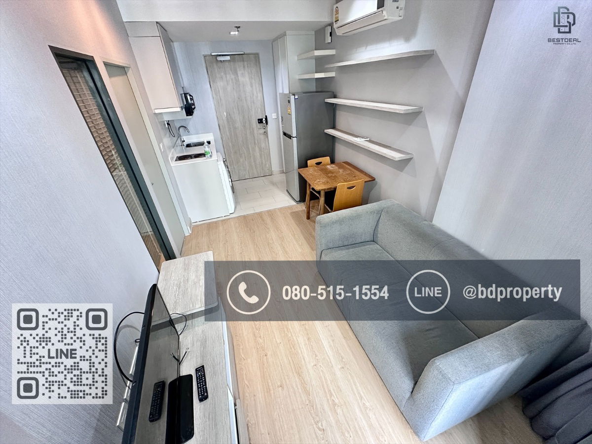 picture BESTDEAL FOR RENT  1 Bedroom  31 sqm. Special Price 16k/Month “IDEO MOBI RAMA 9” Near Phraram Kao 9 MRT Station 80 meters. - 5/10