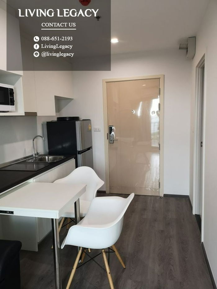 picture LWT586O3 Condo For Rent Rich Park @ Triple Station 29 Sq.M. Floor 10 line id : @livinglegacy - 8/10