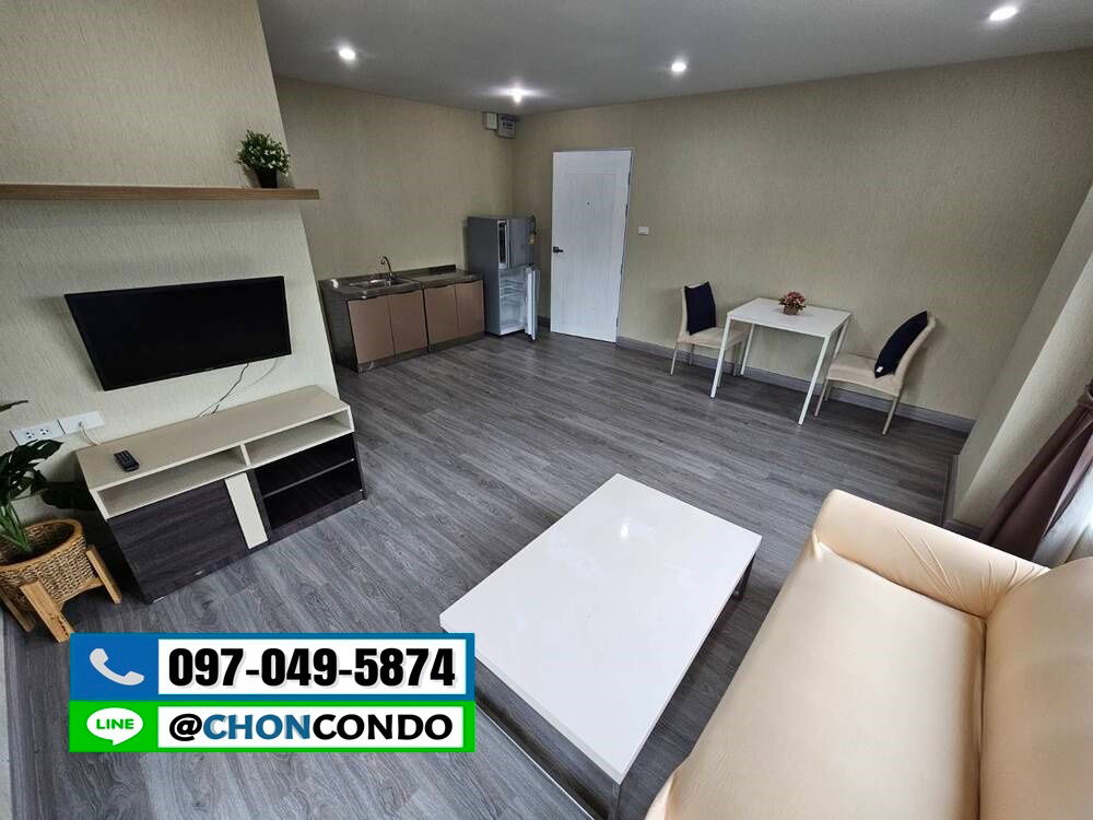 รูป Room3@sea ชั้น2 บางแสน --------ห้องใหญ่+แอร์2ตัว+ใกล้ทะเล--------Tel 097-049-5874 (Line: @choncondo มี@ด้วย) - รูปที่ 1/13