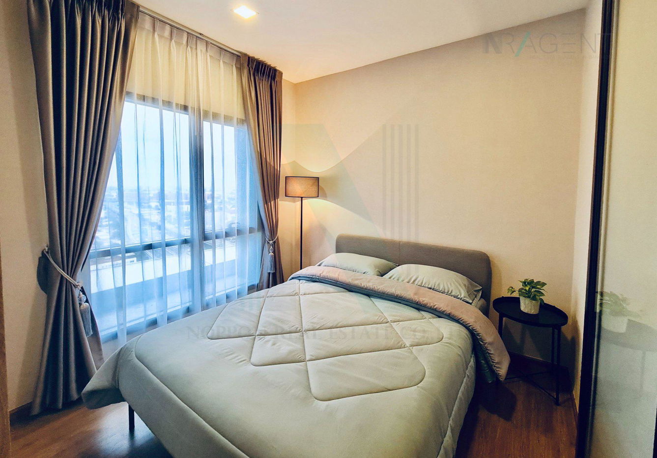 picture 🎉 For Rent Condo METRIS RAMA 9 - RAMKHAMHAENG Building 1, Floor 18,1 bed room, Room size 30.00 sqm - 1/8