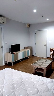 เช่าคอนโด ม.สวนดุสิต : ให้เช่า เดอะทรี อินเตอร์เชนจ์ Studio ตึกA ชั้น21 ขนาด 30 ตร ม 🆔 line: ey_annie