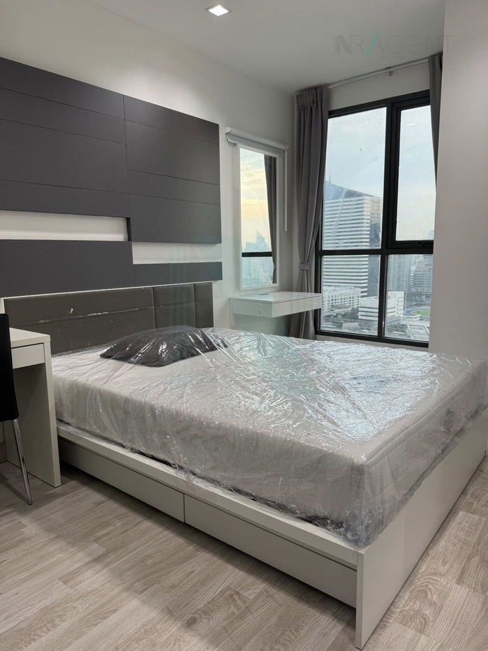 picture 🎉 For Rent Condo IDEO MOBI RAMA 9 Building 1, Floor 23,1 bed room, Room size 31 sqm - 4/8