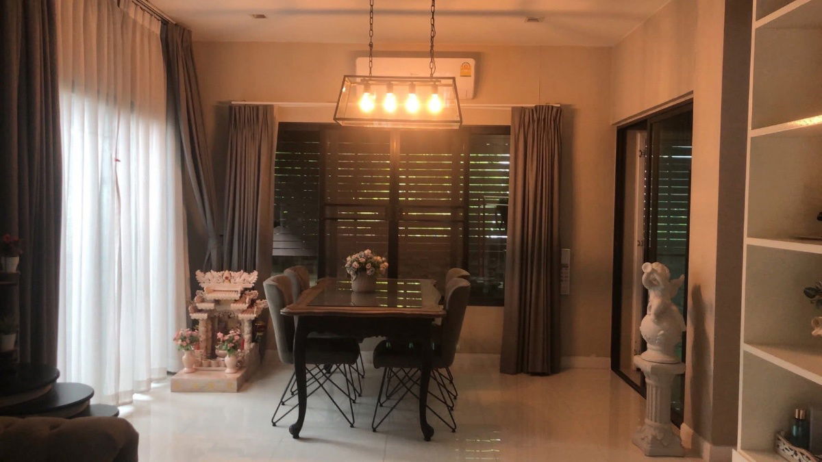 picture Single house for urgent sale 🔥 Burasiri Wongwaen-On Nut 🔥 3 bedrooms, 3 bathrooms, fully furnished and equipped with appliances. - 9/9