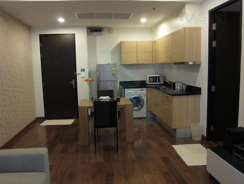 🎉 For Rent Condo THE ADDRESS ART DECO CHIDLOM Building A, Floor 16,1 bed room, Room size 56.00 sqm