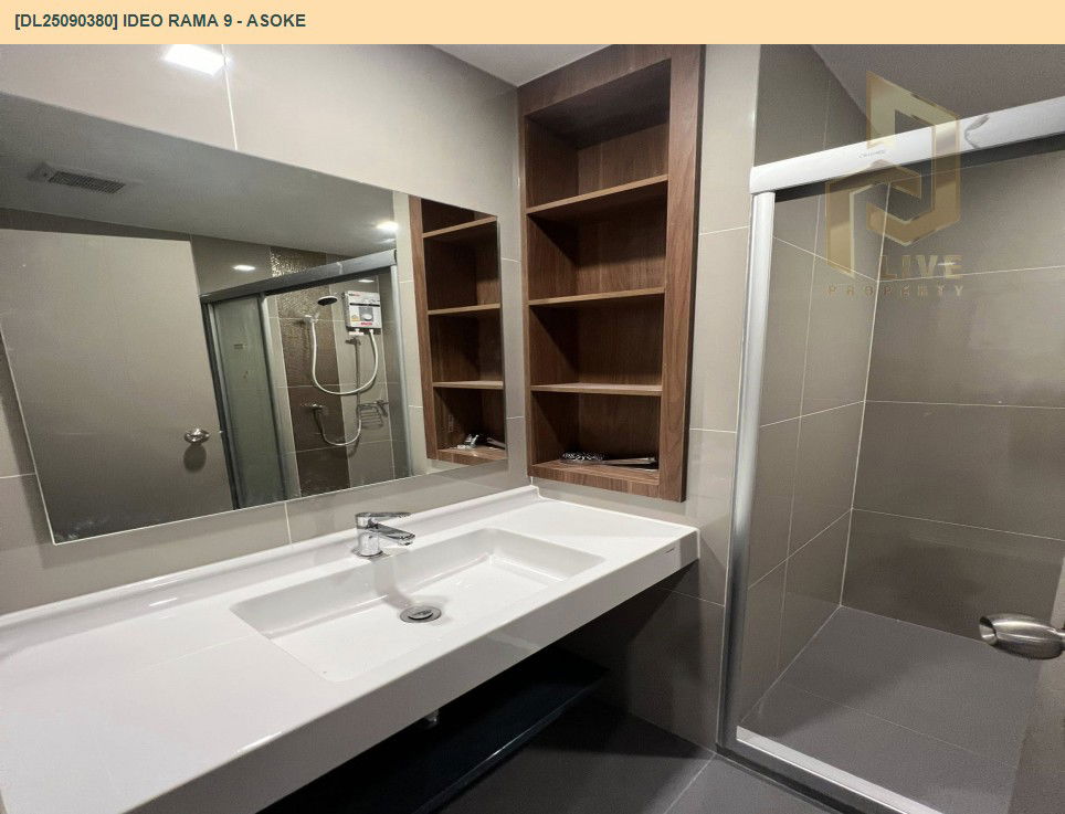 picture DL25090380 Condo for rent, IDEO Rama 9 - Asoke near MRT พระราม 9, ready to move in, call urgently 0800343450 LineID @655ebbvc - 7/10