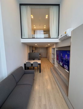 RS1836 For Rent – Rare Vertiplex Duplex @ Life Rama 4 – Asoke  500m to MRT Queen Sirikit