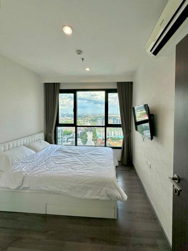 CD135 ให้เช่า The Base Park West สุขุมวิท 77 | 1 ห้องนอน | ชั้นสูง วิวฮาบิโตะ | เฟอร์ครบ พร้อมอยู่