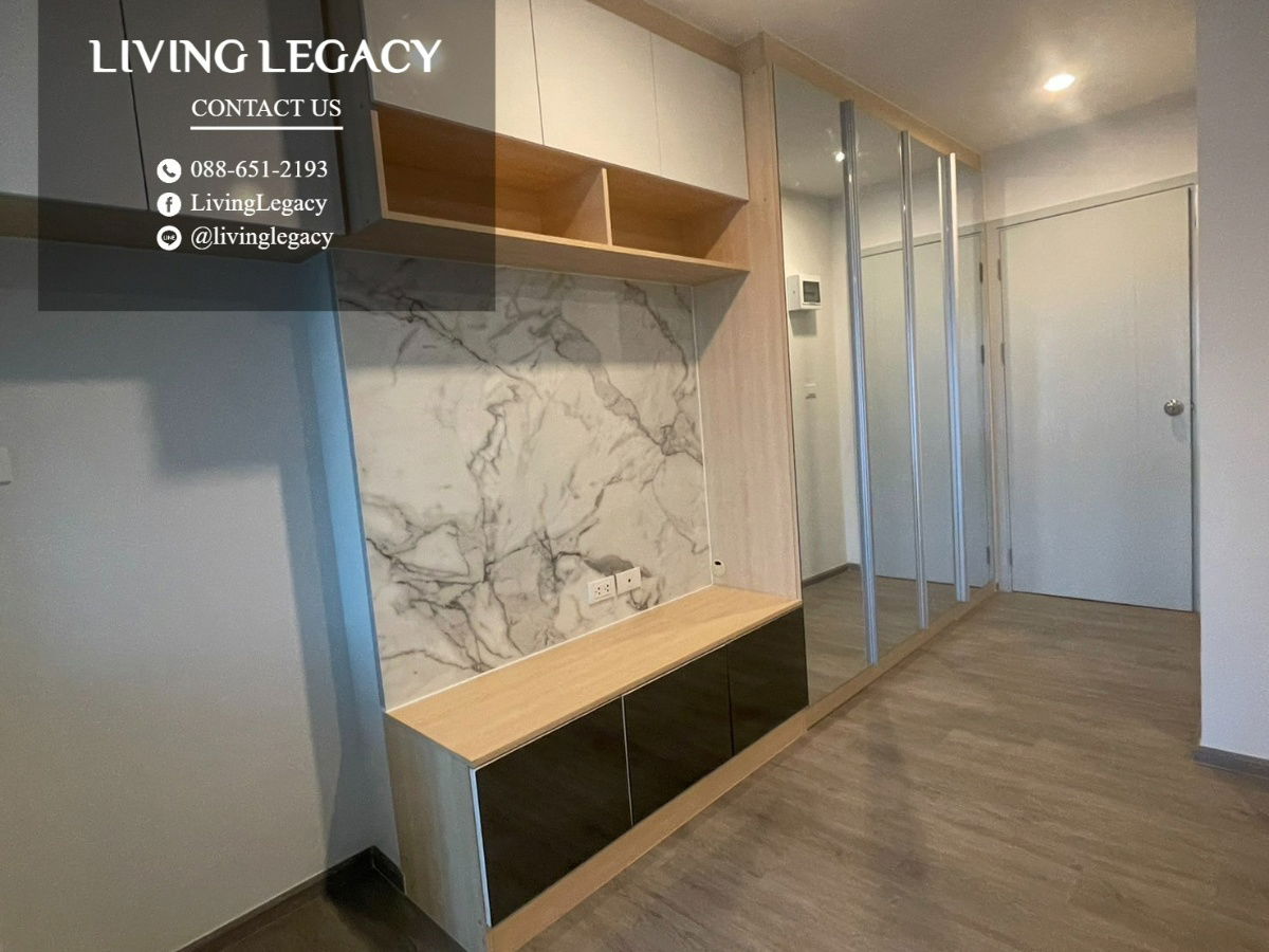 รูป ST68L3 ให้เช่าคอนโด Regent Home Bangna 28 ตร.ม. ชั้น 22 ตึก D line id : @livinglegacy - รูปที่ 10/13
