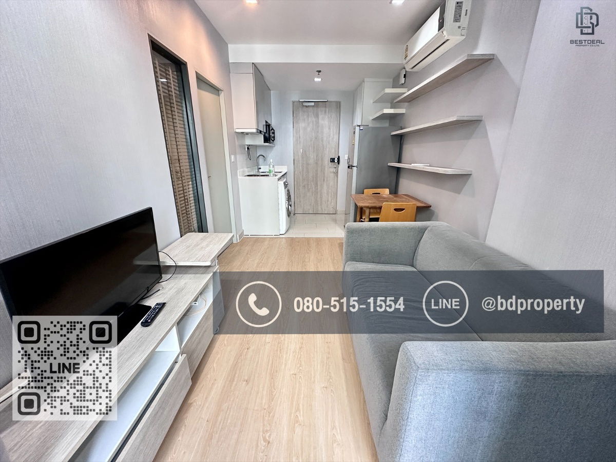 picture BESTDEAL FOR RENT  1 Bedroom  31 sqm. Special Price 16k/Month “IDEO MOBI RAMA 9” Near Phraram Kao 9 MRT Station 80 meters. - 7/10