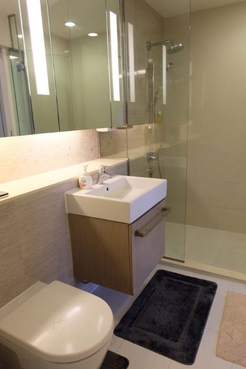 picture TA8091📲LineID @556ryccg🌃1 Bedroom 54.5 sqm Floor3 TowerA Fully furnished MODE Sukhumvit61 near BTS Ekkamai 350m. - 8/9