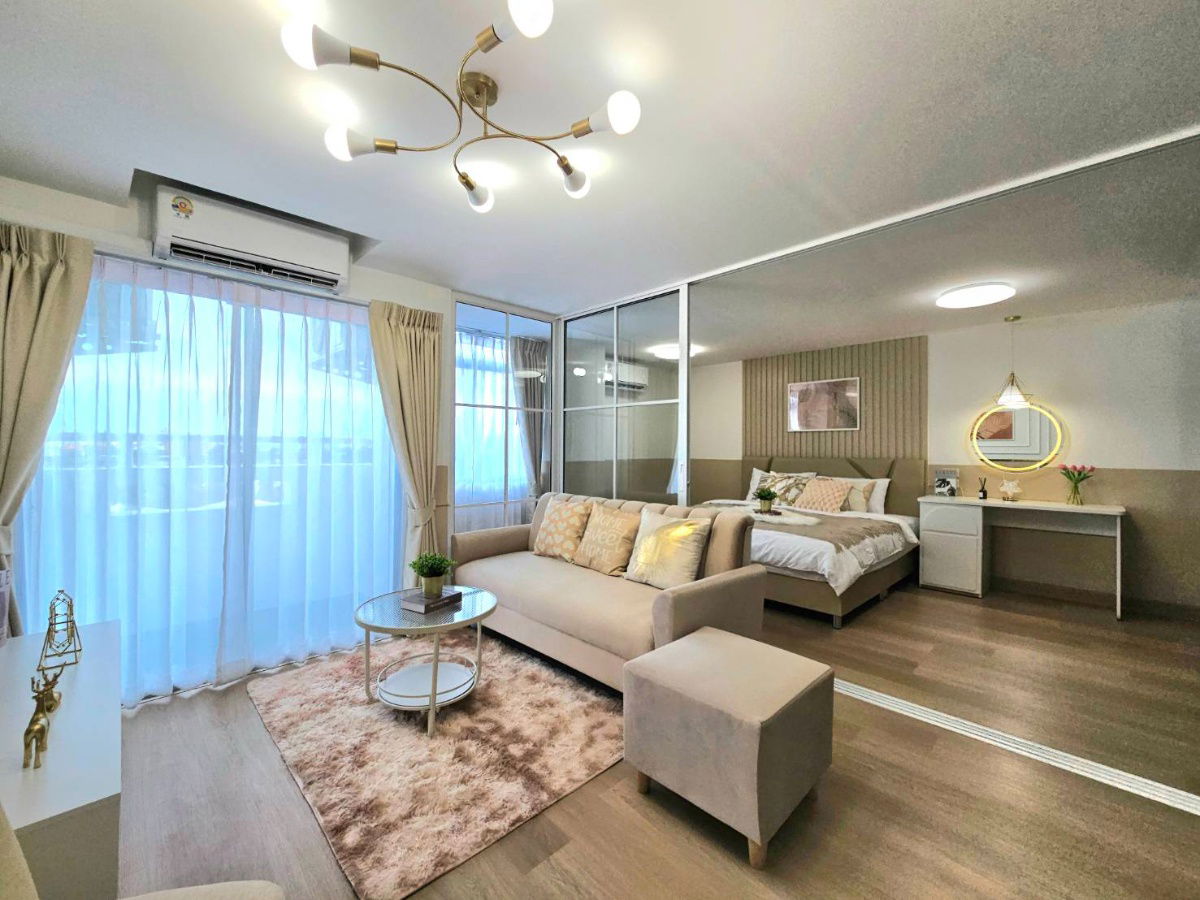 รูป มีห้องเดียวในตึก ห้องใหญ่มาก รีโนเวทใหม่แล้ว รับประกันคุ้มชัวร์ - รูปที่ 1/22