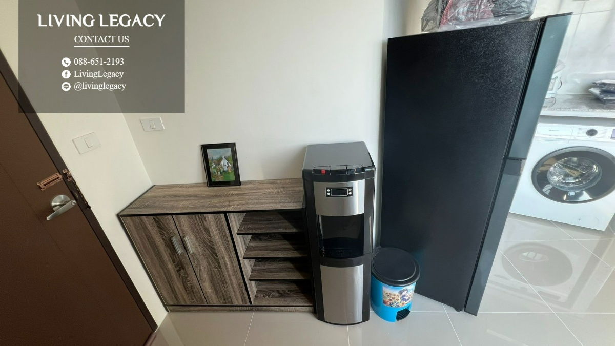 picture LWR6BEWR Condo For Rent Asakan Place Srinakarindra 43.7 Sq.M. Floor 36 line id : @livinglegacy - 12/19