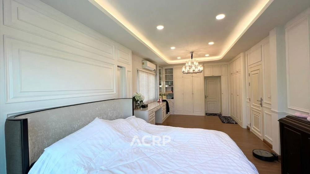 picture Single house for rent, Clover Bangkok, facing a garden, near the clubhouse, near Mega Bangna. - 12/15