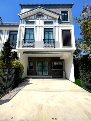 Townhouses for rent : Indy 5 Bangna Km.7 | Price 45,000 baht | Fully furnished and equipped, ready to move in