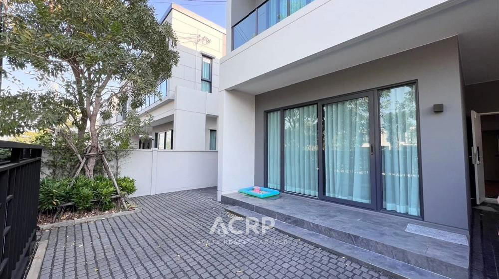 picture Single house for rent, Clover Bangkok, facing a garden, near the clubhouse, near Mega Bangna. - 15/15