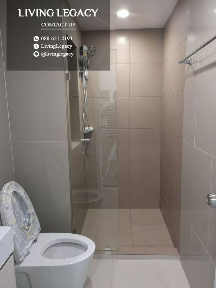 picture LWT586O3 Condo For Rent Rich Park @ Triple Station 29 Sq.M. Floor 10 line id : @livinglegacy - 6/10
