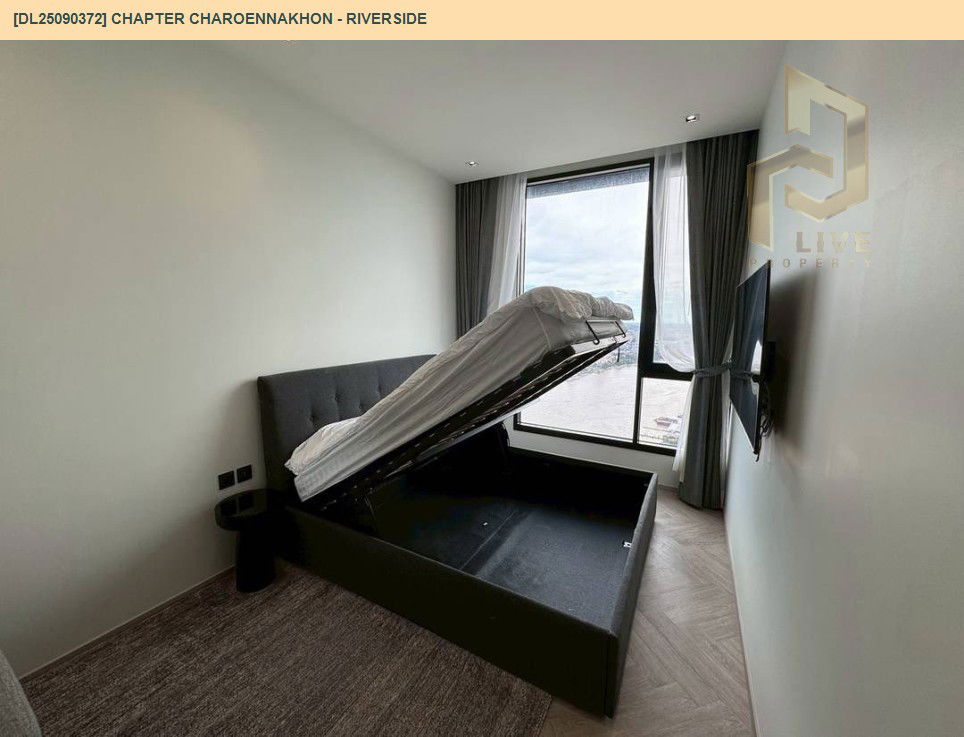รูป DL25090372 ให้เช่าคอนโด แชปเตอร์ เจริญนคร - ริเวอร์ไซต์ (Chapter Charoennakhon - Riverside) ใกล้ BTS กรุงธนบุรี พร้อมเข้าอยู่ โทรด่วน 0638692663 LineID @897iyzll - รูปที่ 10/14