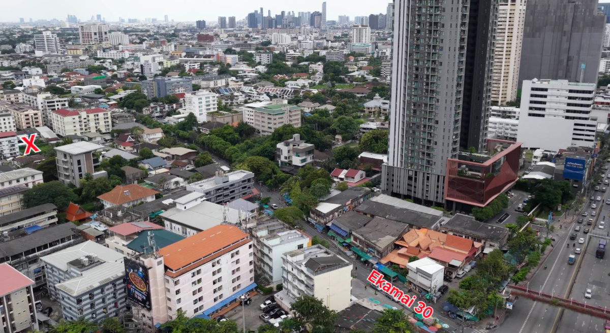 รูป หาไม่ได้แล้ว! 200,000 บาท/ตร.วา เดินจากถนนใหญ่เอกมัย 5 นาที!! ขายที่ดิน 298 ตร.วา เอกมัย 30 แยก 3 เชื่อม เอกมั้ย 22, 28 ทะลุสุขุมวิท 71 - รูปที่ 5/13