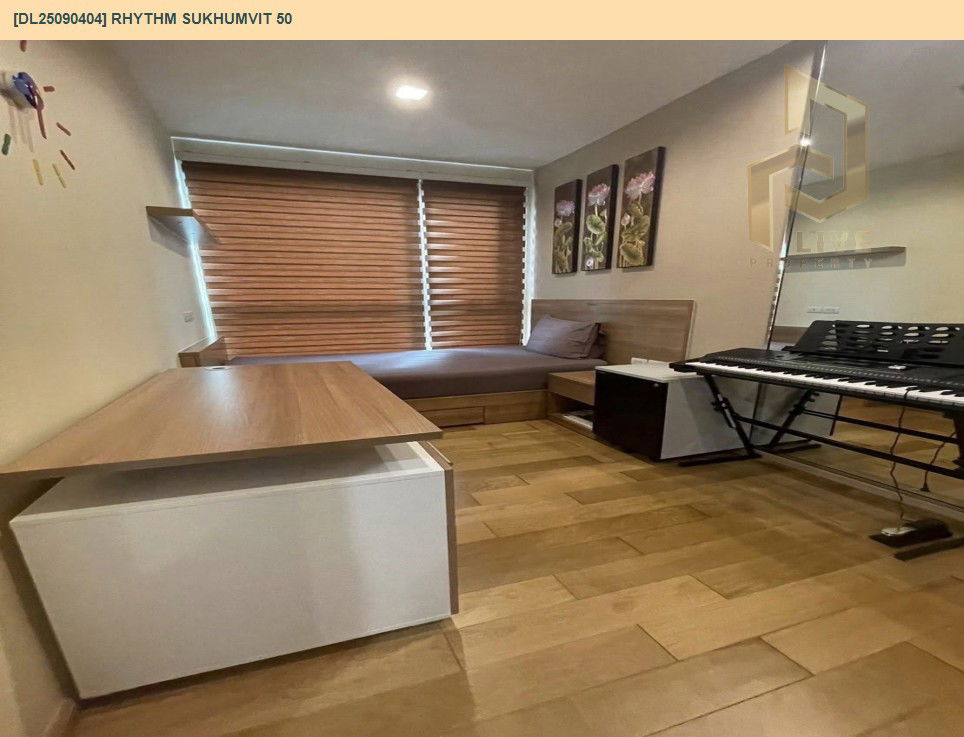picture DL25090404 Condo for rent, Rhythm Sukhumvit 50 near BTS On Nut, ready to move in, call urgently 0656133286 LineID @897iyzll - 6/13
