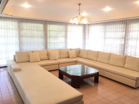 picture For rent, single house, corner house, 4 bedrooms, Sukhumvit 71, Soi Pridi Banomyong 14, near BTS Phra Khanong, 340 sq m, 2 floors - 3/11