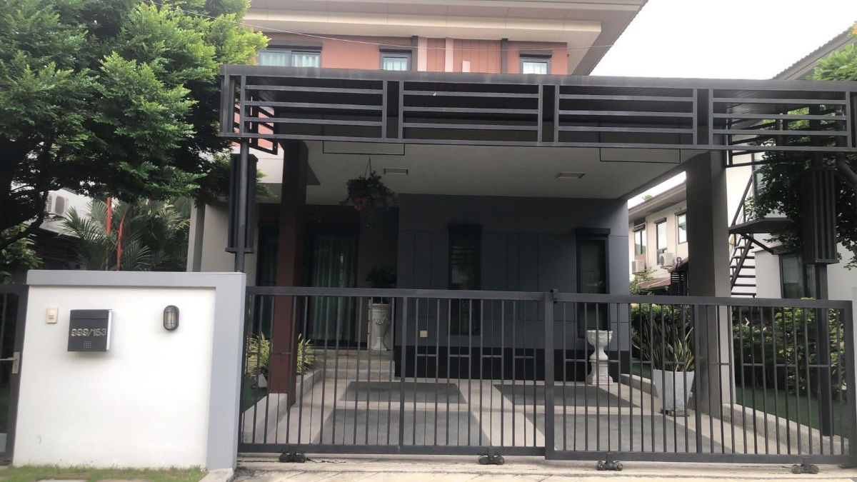 picture Single house for urgent sale 🔥 Burasiri Wongwaen-On Nut 🔥 3 bedrooms, 3 bathrooms, fully furnished and equipped with appliances. - 2/9