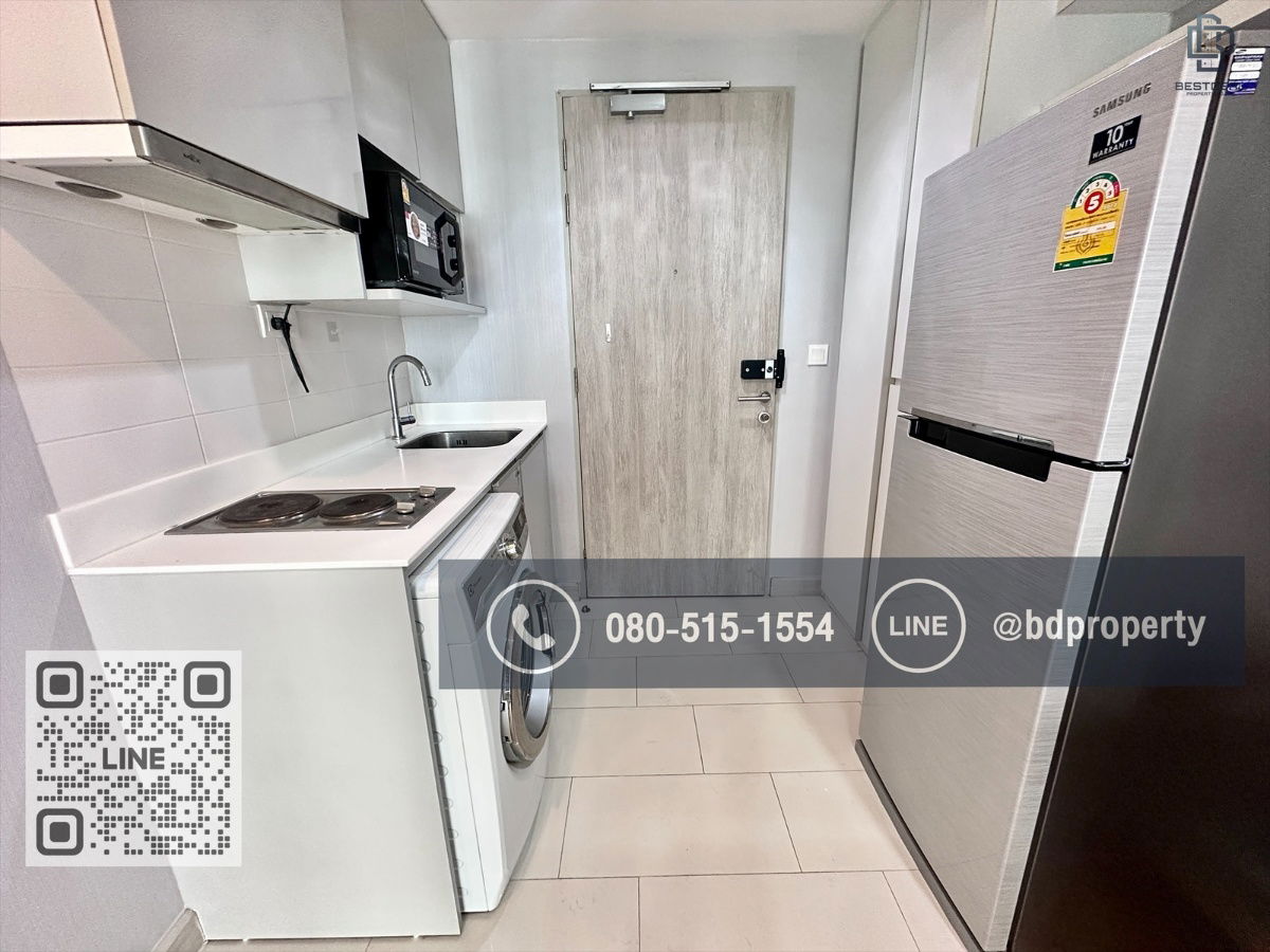 picture BESTDEAL FOR RENT  1 Bedroom  31 sqm. Special Price 16k/Month “IDEO MOBI RAMA 9” Near Phraram Kao 9 MRT Station 80 meters. - 9/10