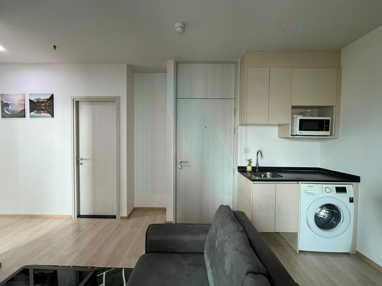 picture 🎉 For Rent Condo NOBLE REVOLVE RATCHADA 2 Building 1, Floor 17,2 bed room, Room size 57 sqm - 3/8