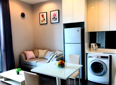 คอนโดให้เช่า : Q asoke🏠 For rent Near MRT Phetchaburi : Only 23,000/month