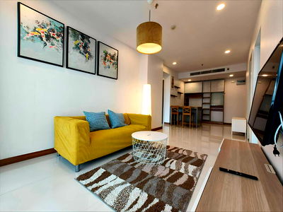 Condos for rent : Ready to move in!! 2 beds for rent Supalai Premier Charoen Nakhon ( 35,000 baht)