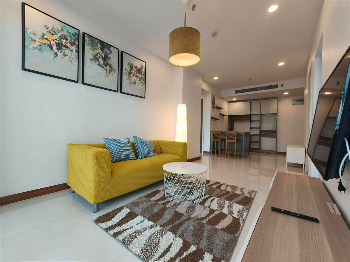 picture Ready to move in!! 2 beds for rent Supalai Premier Charoen Nakhon ( 35,000 baht) - 1/15
